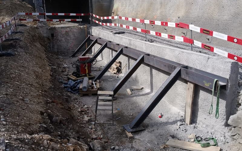Wir bauen auch mit bestehenden Elementen